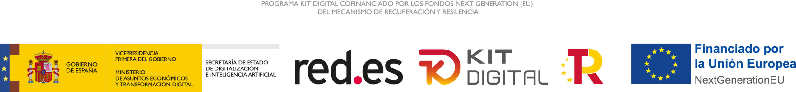 Financiado por la Unión Europea – NextGenerationEU. Plan de Recuperación, Transformación y Resiliencia. Kit Digital